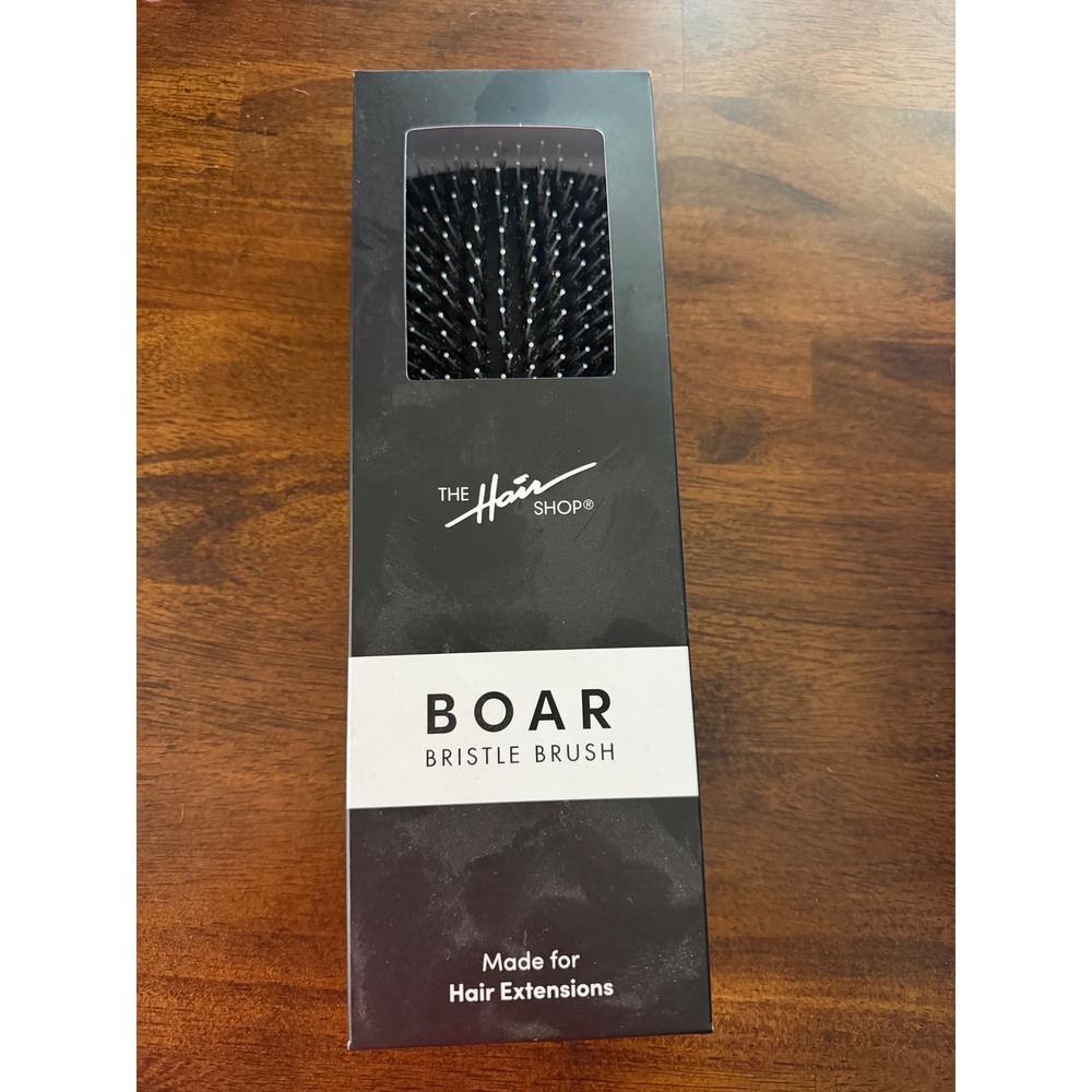 1 boar hair brush made for hair extensions